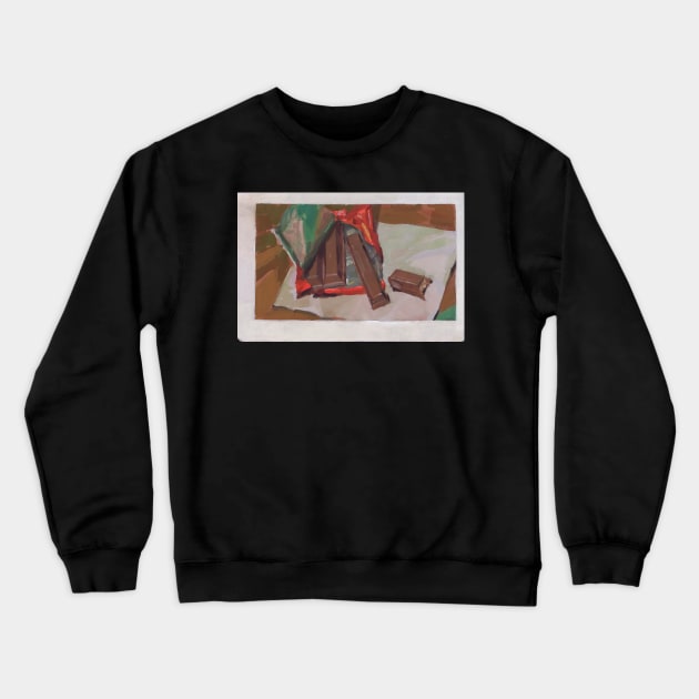 Chocolate bar Crewneck Sweatshirt by TheMainloop